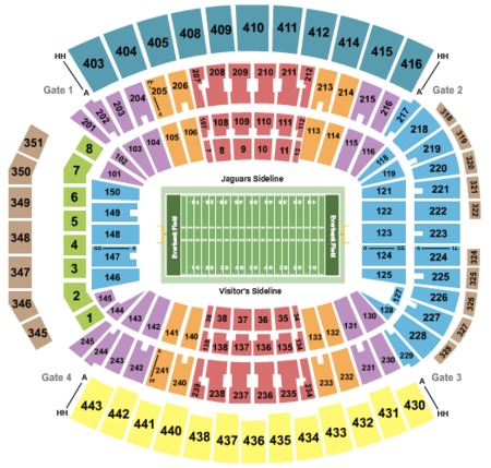 Chiefs Stadium Seating Chart
