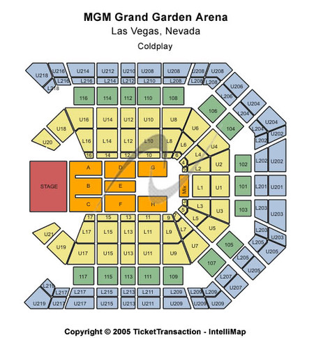 Mgm Grand Garden Arena Seats Harper Gallery