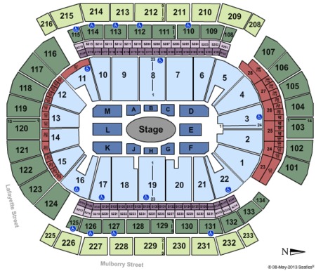 prudential center seating. Prudential Center